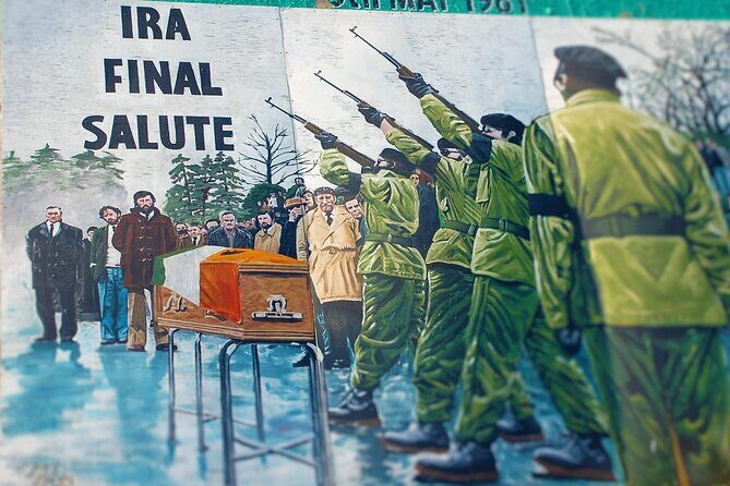1 Hour Express Belfast Taxi/Cab Tour History, Murals, Troubles - Shankill Road: murals, working-class loyalism, and named groups