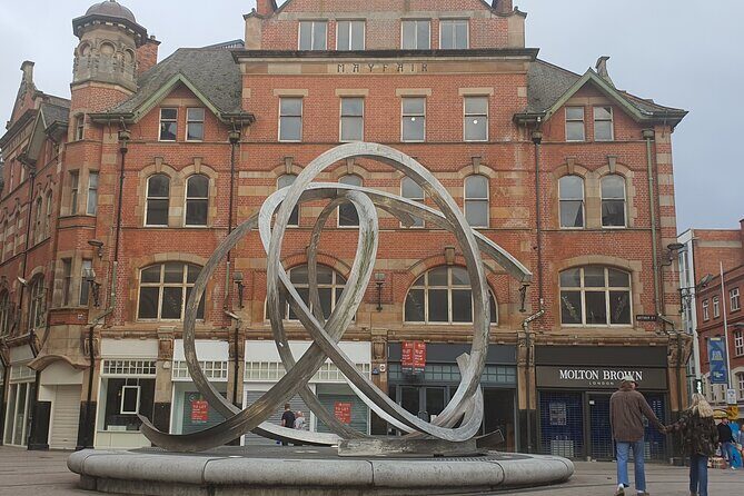 Belfast Eclectic Walking City Center Experience, The Marti Way - The Spirit of Belfast sculpture and the Belfast Entries lanes