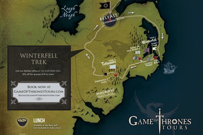 From Belfast: Game of Thrones Winterfell Locations Trek - Who Leads the Day: Robbie, Peter, and the Extra-Actor Angle