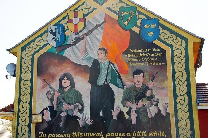 N0 1 Belfast black cab Irish and British mural 2hr private tour - Crumlin Road Court House: the prison and the tunnel detail