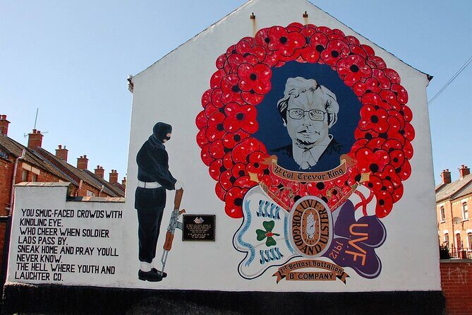 Private Belfast Troubles Cab Tour Adventure 2hrs Personal Guide - From the Falls Road welcome murals to the Divis complex connection