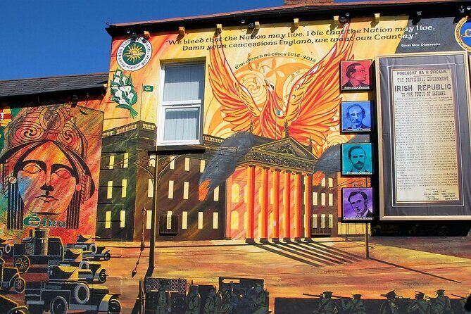 Private Belfast Troubles Cab Tour Adventure 2hrs Personal Guide - Shankill Road: loyalist landmarks, world wars, and the Bayardo Bar attack