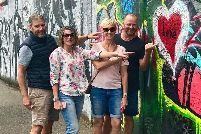 Private Belfast Troubles Cab Tour Adventure 2hrs Personal Guide - The Peace Wall: messages of hope on the line that still divides